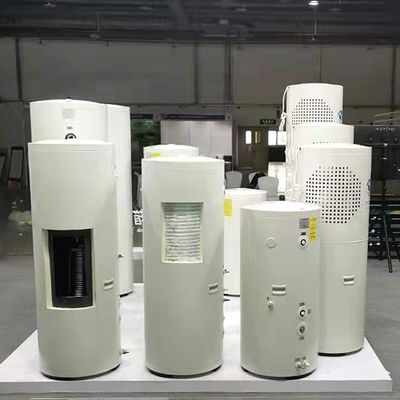 Домашний 80L вместимость Внутренняя катушка Воздушный источник тепловой насос Как резервуар для воды из эмалированной стальной пластины